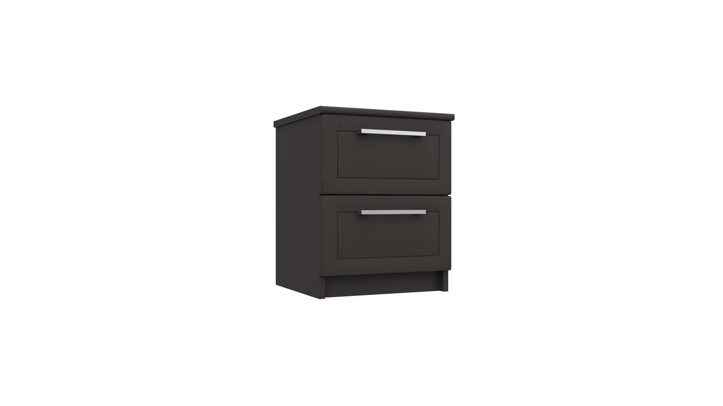 Isla 2 Drawer Bedside