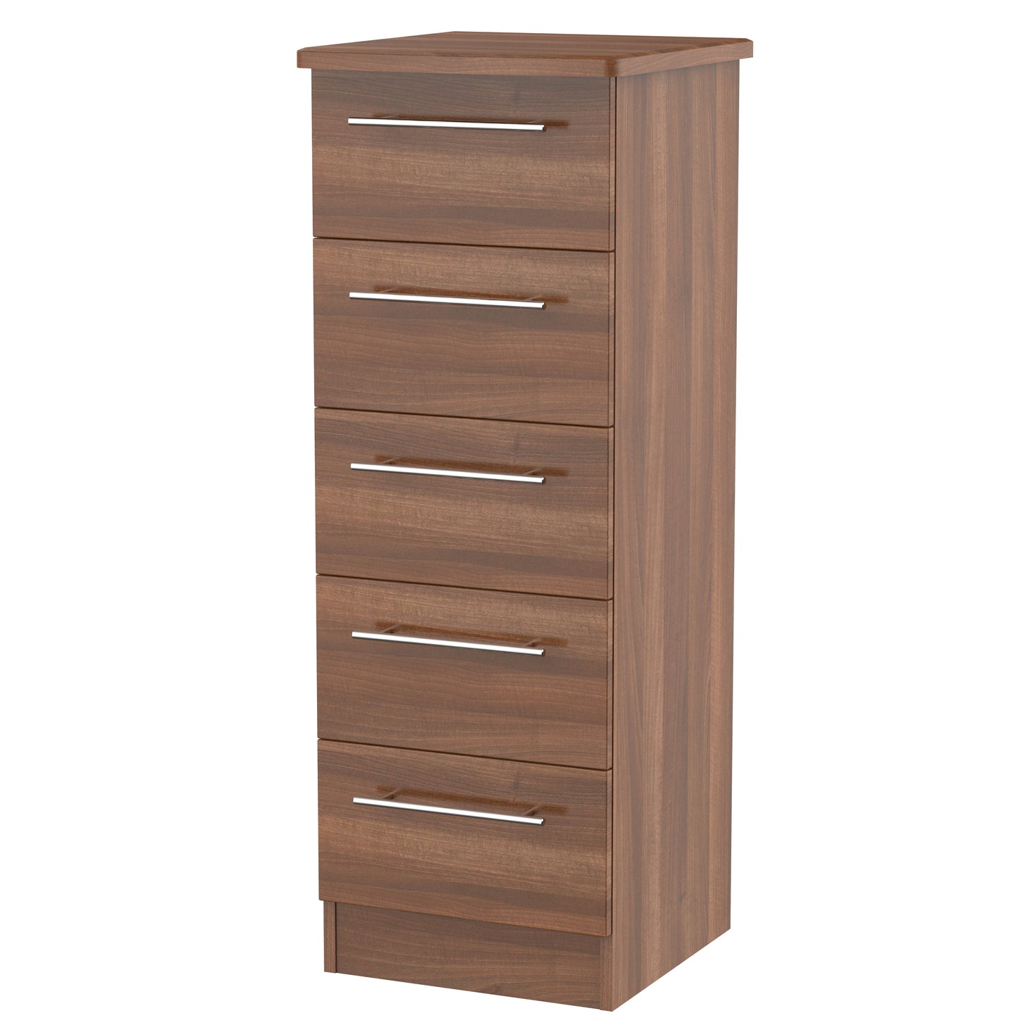 Sherwood 5 Drawer Bedside Cabinet