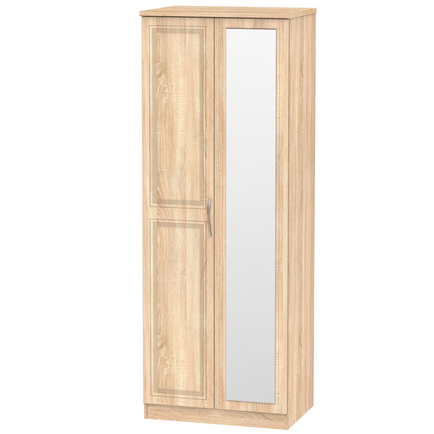 Dorset 2ft6in Mirror Wardrobe