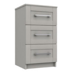 One Call Furniture 3 Drawer Bedside Ready Assembled bedside tables ...