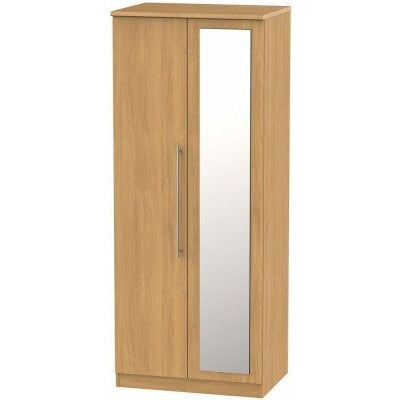 Sherwood 2 Door Wardrobe with mirror ready assembled