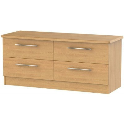 Sherwood Oak 4 Drawer Bed Box