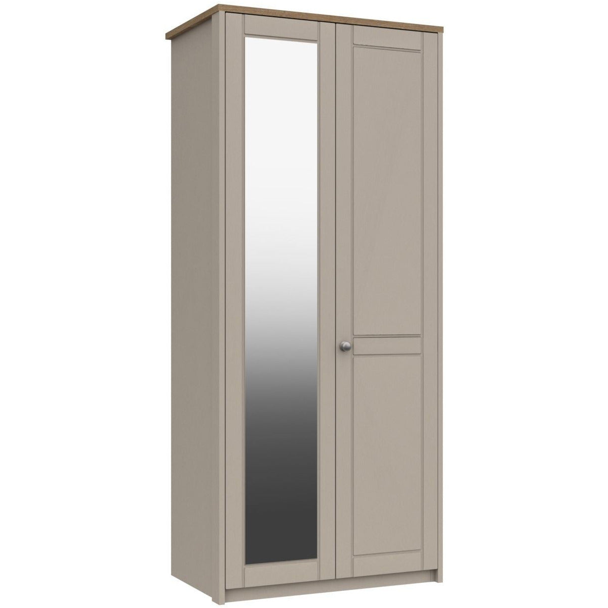 Skye 2 Door Wardrobe With Mirror