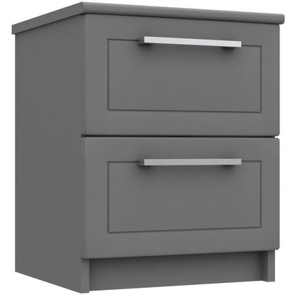 Isla 2 Drawer Bedside